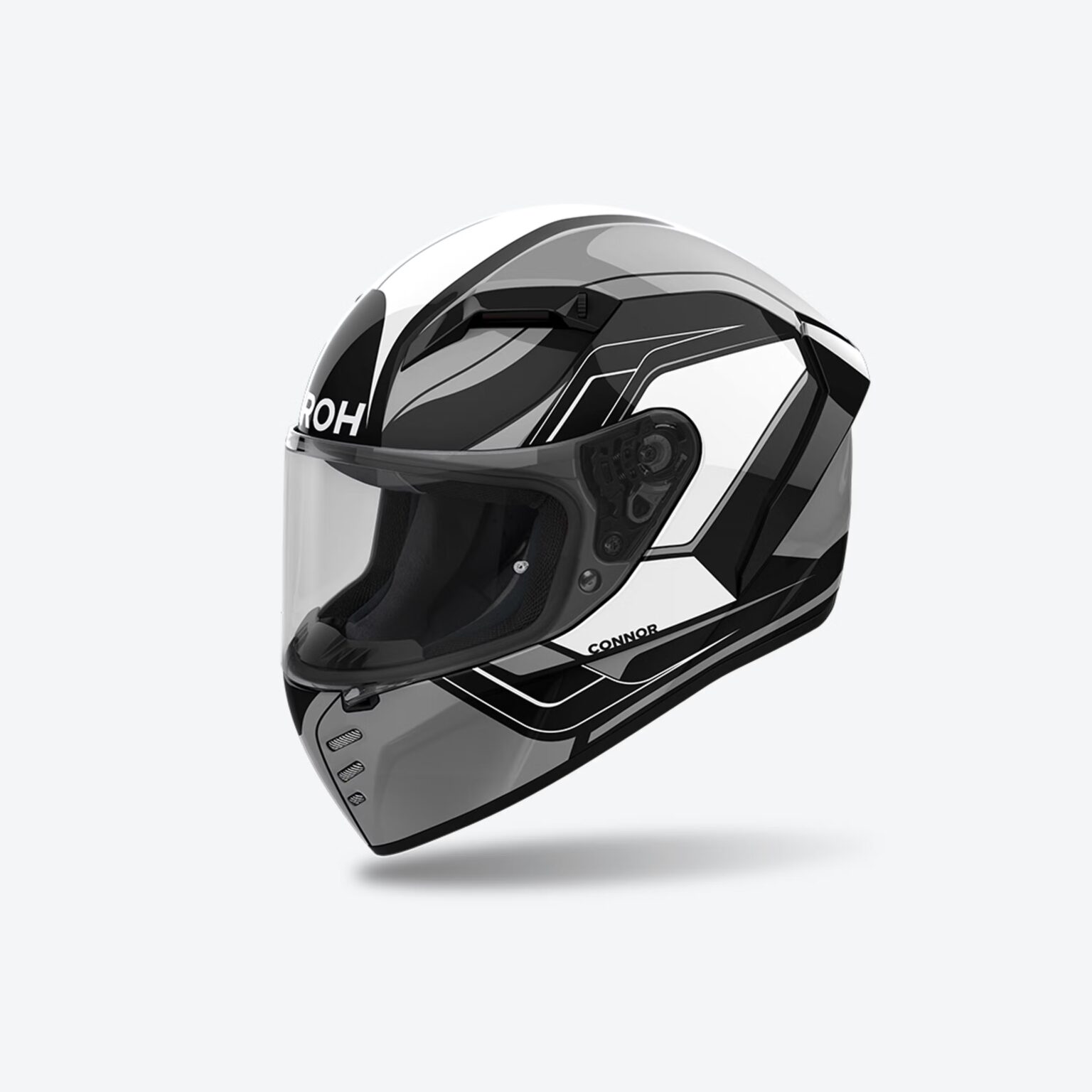 AIROH CONNOR DUNK BLACK FULL FACE HELMET