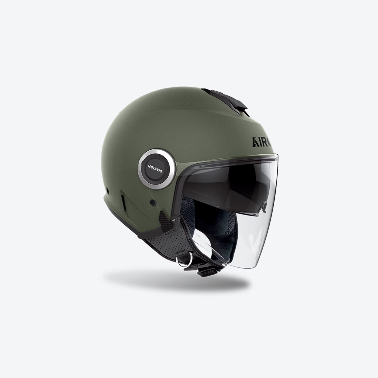 AIROH HELYOS COLOR GREEN MATT HELMET 