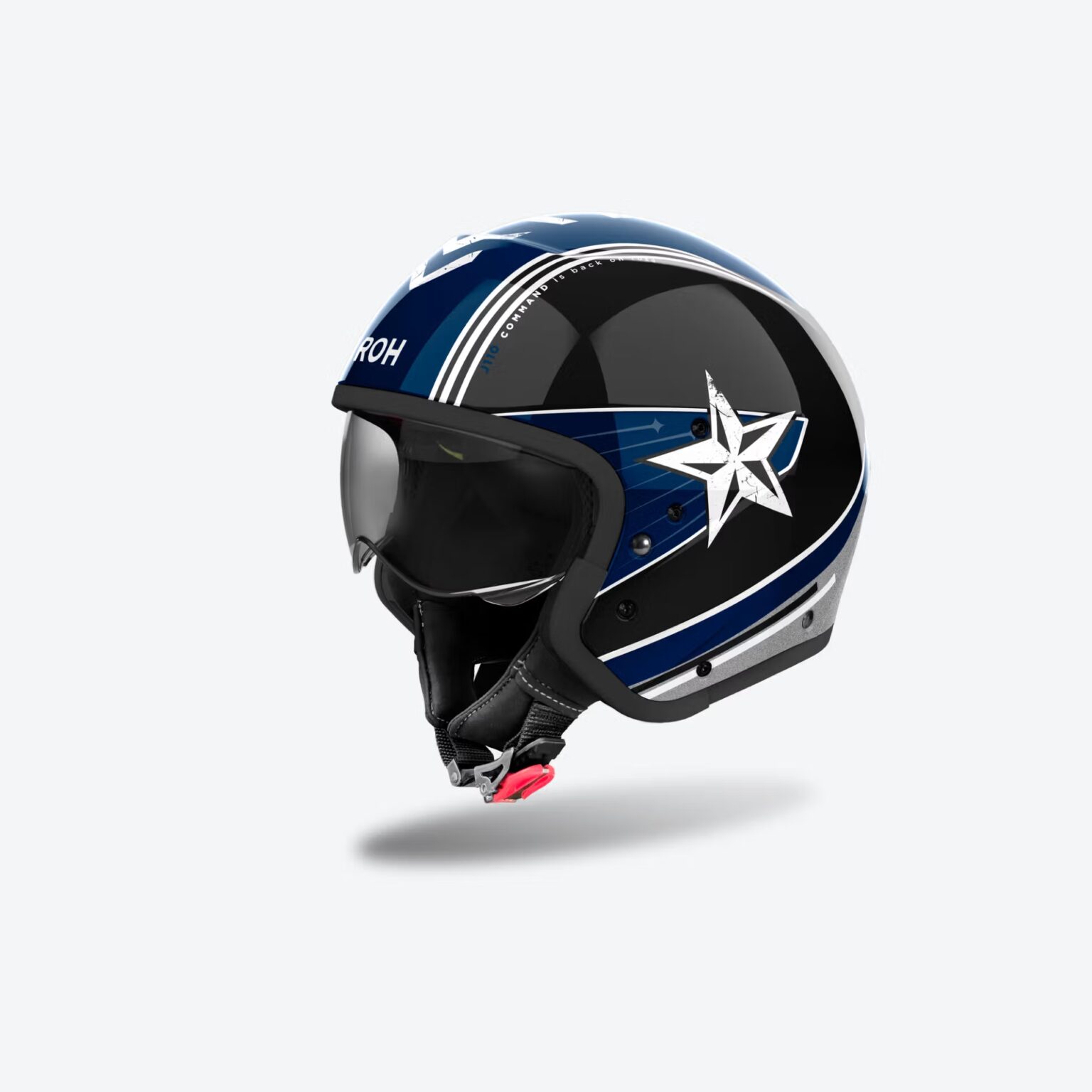 AIROH J110 COMMAND OCTANE GLOSS HELMET