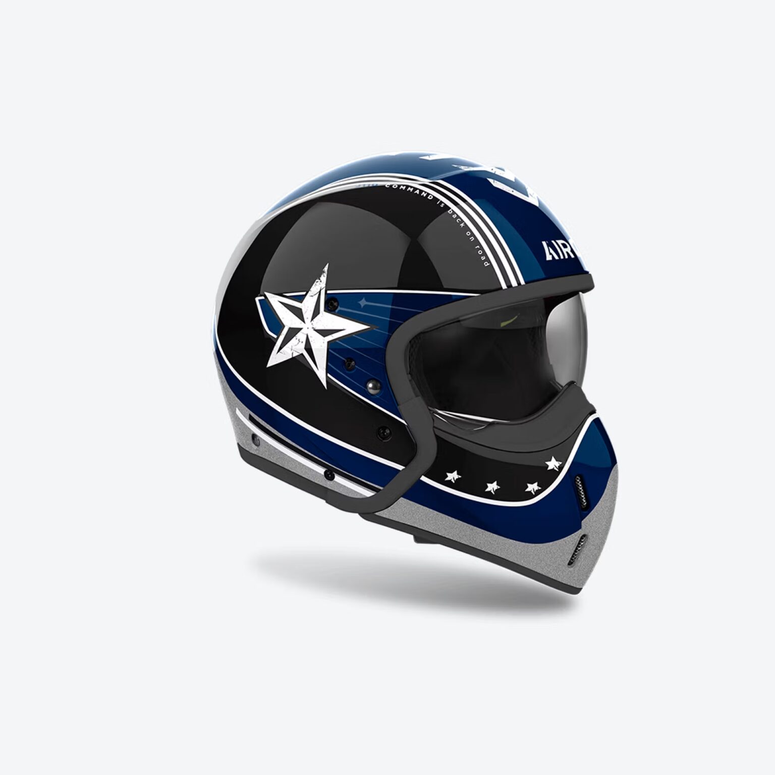 AIROH J110 COMMAND OCTANE GLOSS HELMET