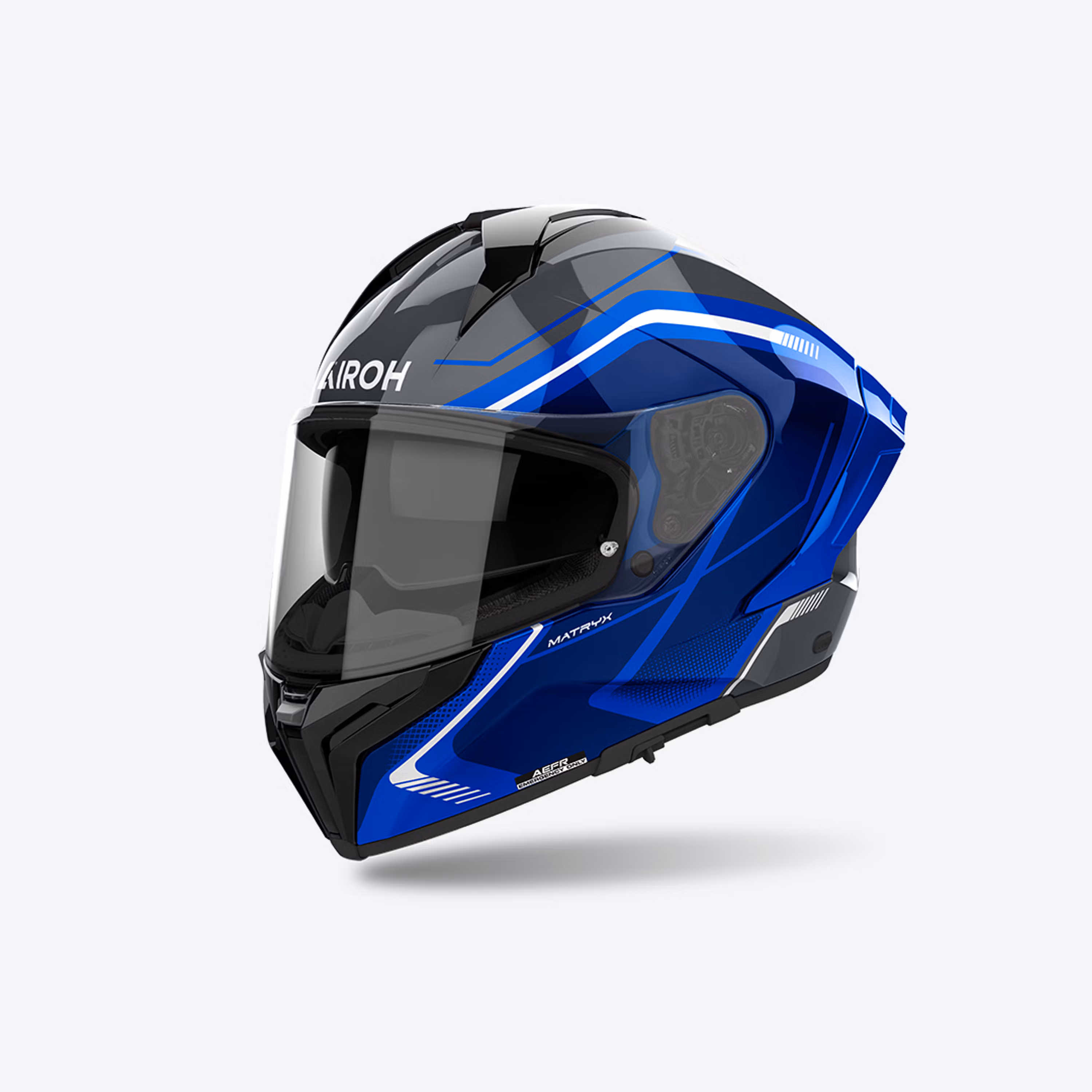 AIROH MATRYX WIDE BLUE HELMET