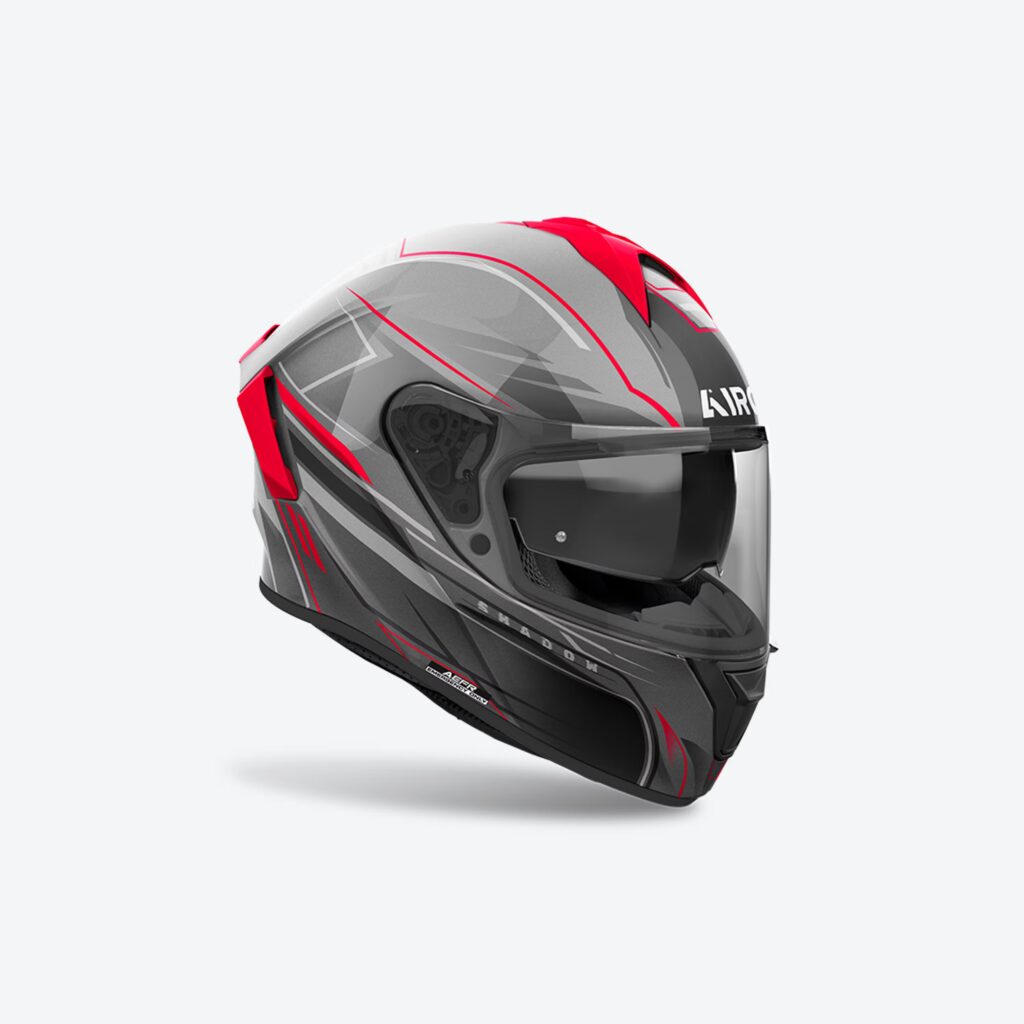 AIROH SPARK 2 SHADOW RED HELMET
