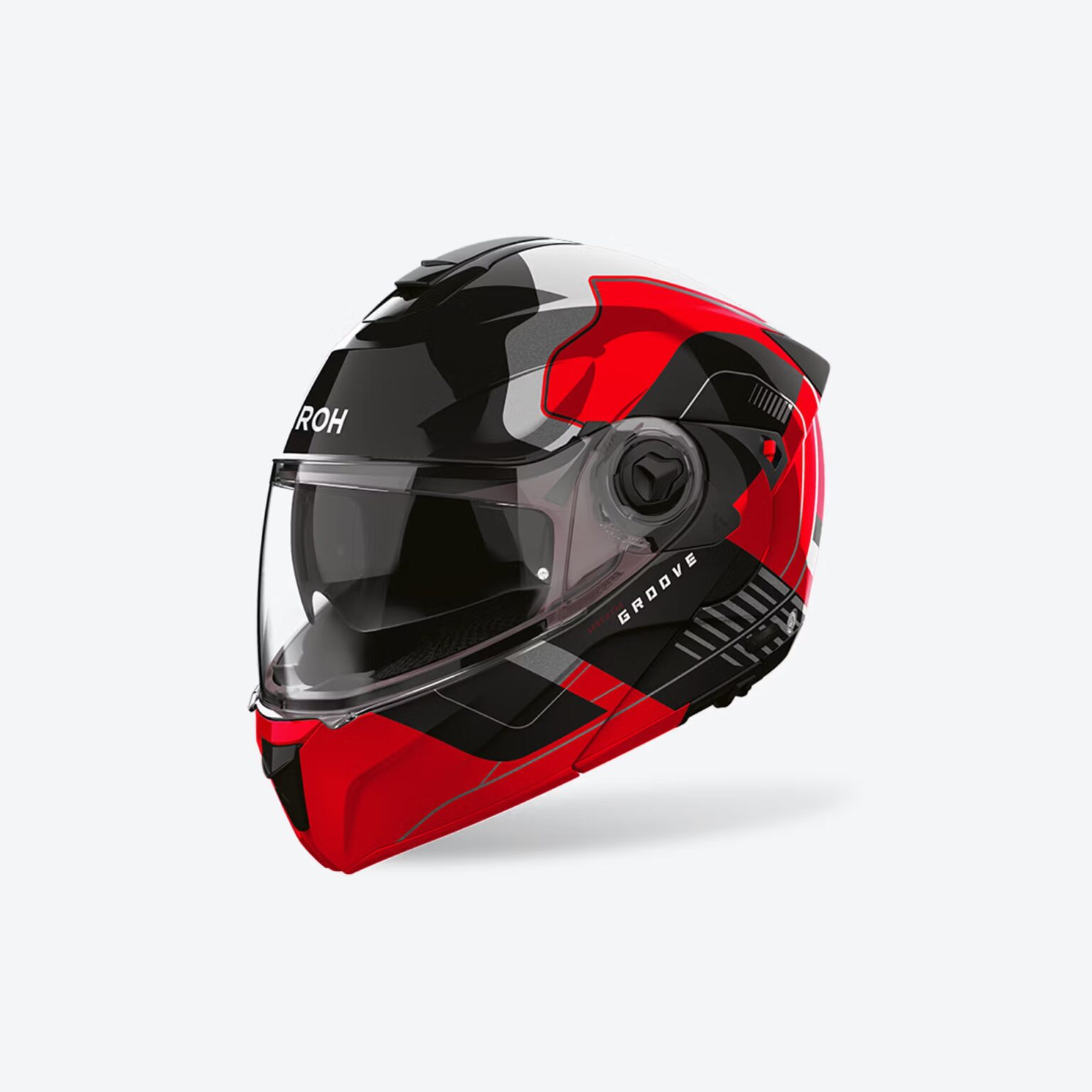 AIROH SPECKTRE GROOVE RED HELMET