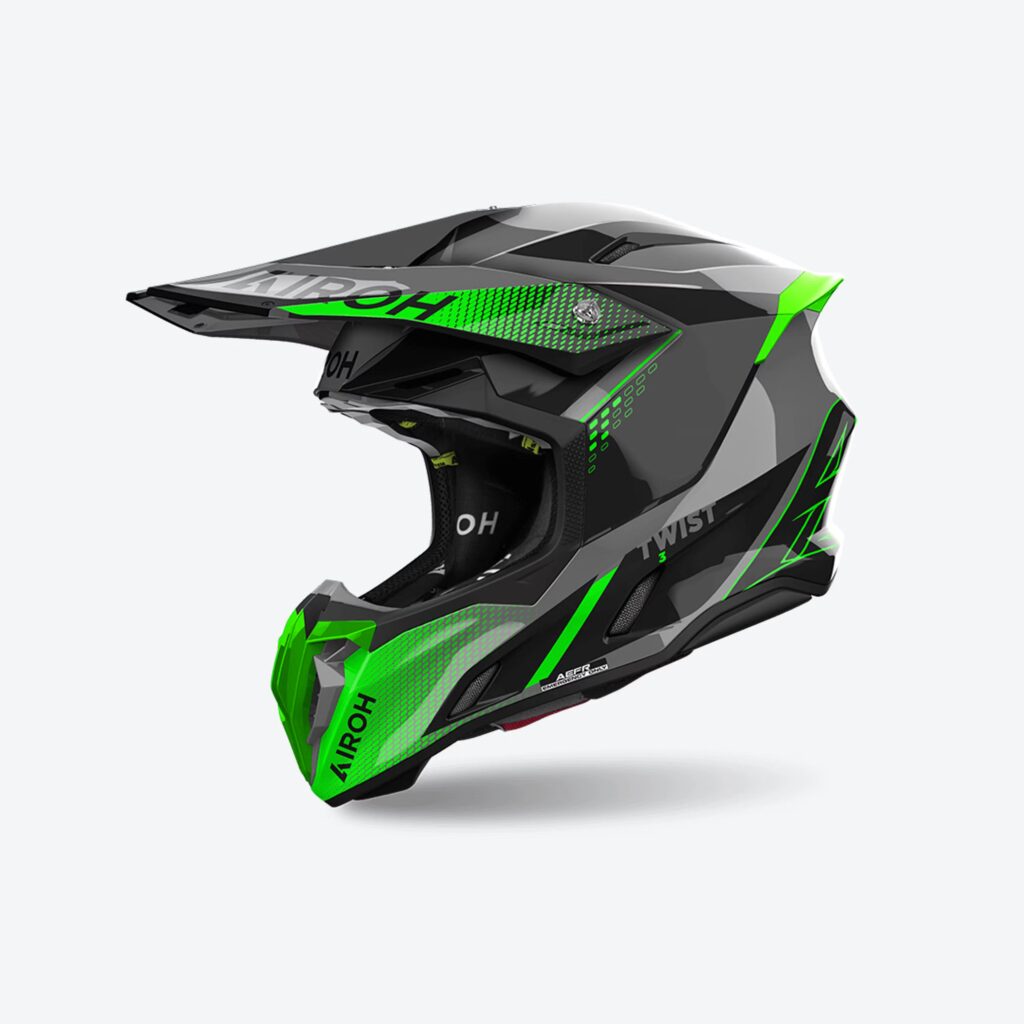 TWIST 3 SHARD Green gloss left
