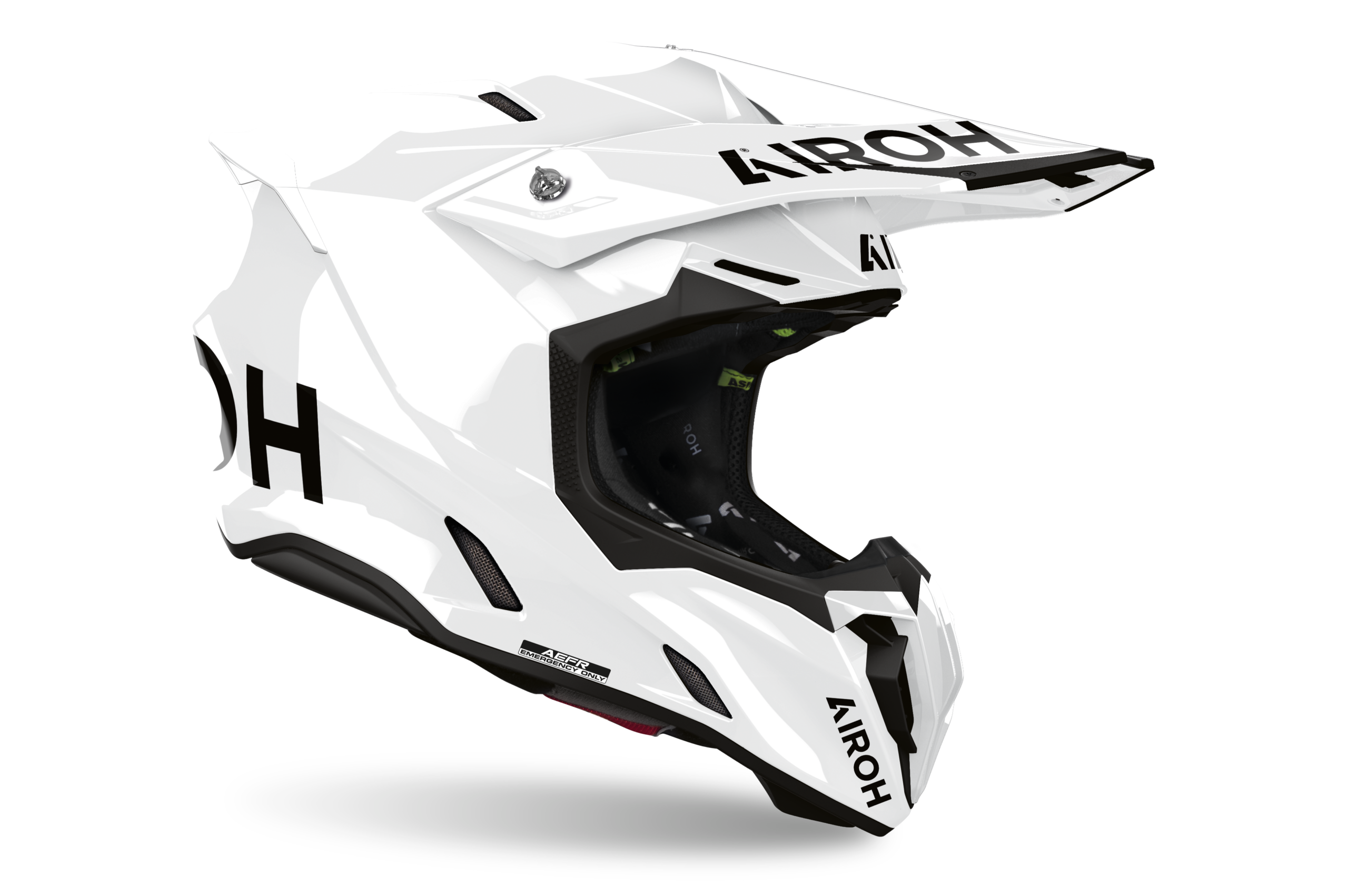 AIROH TWIST 3 COLOR WHITE GLOSS HELMET