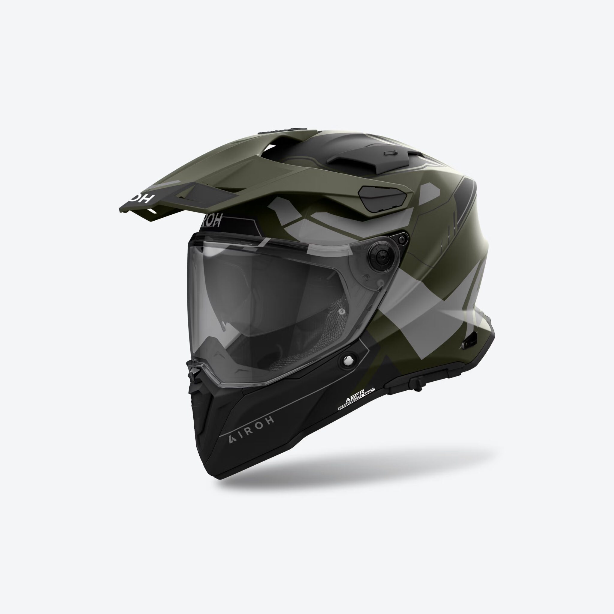 AIROH SWITCH IMPACT RED WHITE BLACK HELMET