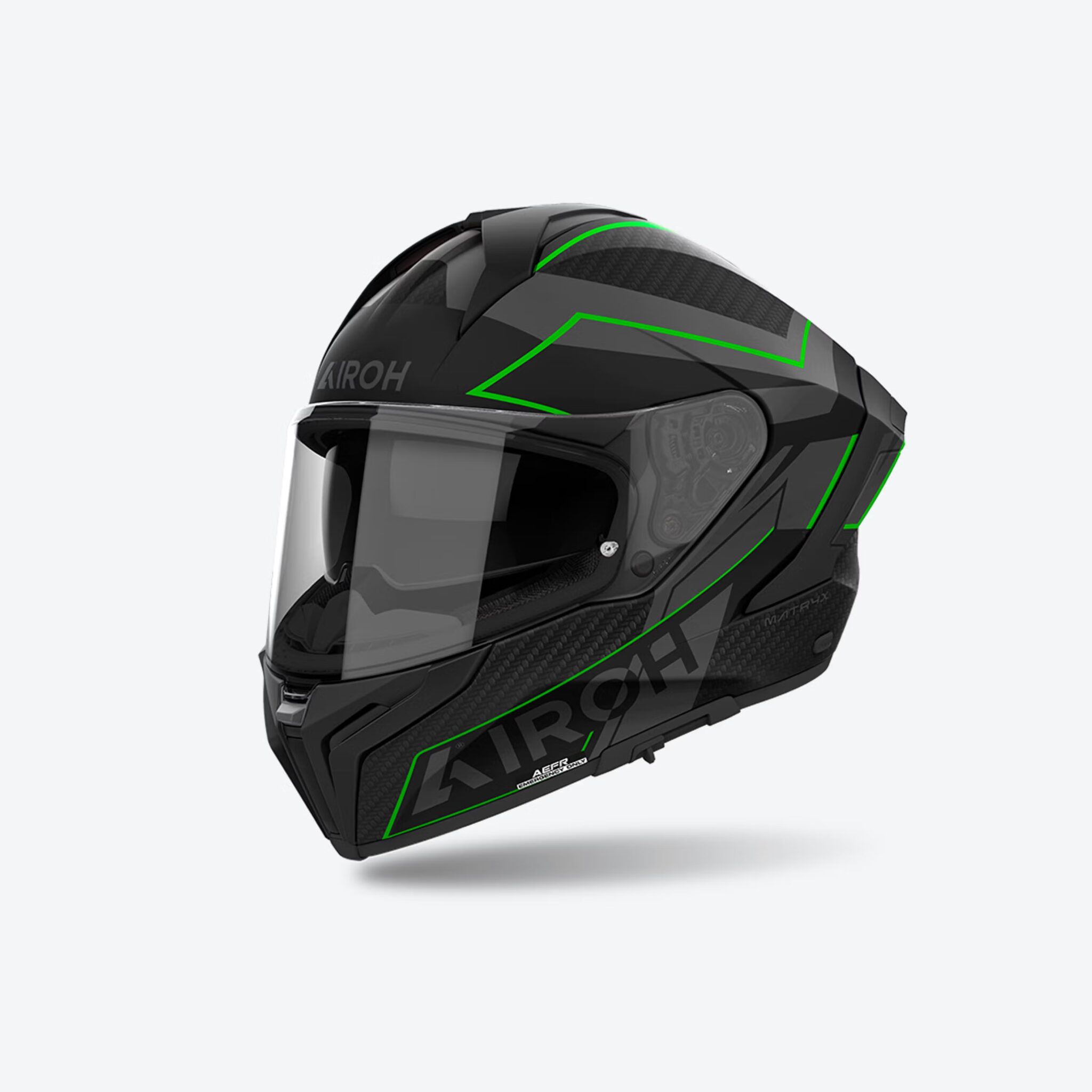 AIROH MATRYX SENTINEL GREEN MATT HELMET