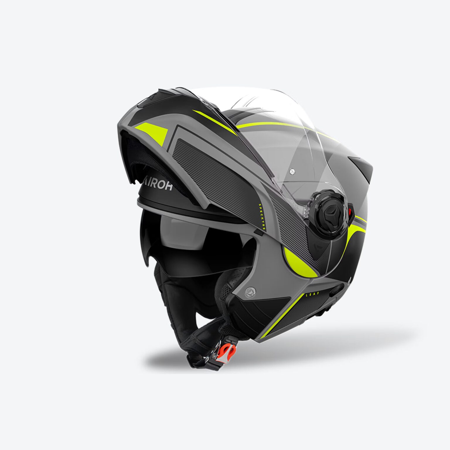 AIROH SPECKTRE LEAF YELLOW MATT HELMET