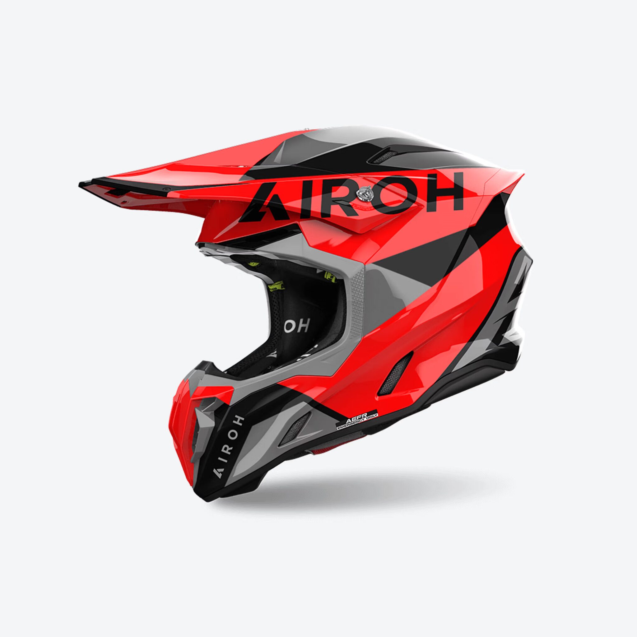 AIROH TWIST 3 KING RED GLOSS HELMET