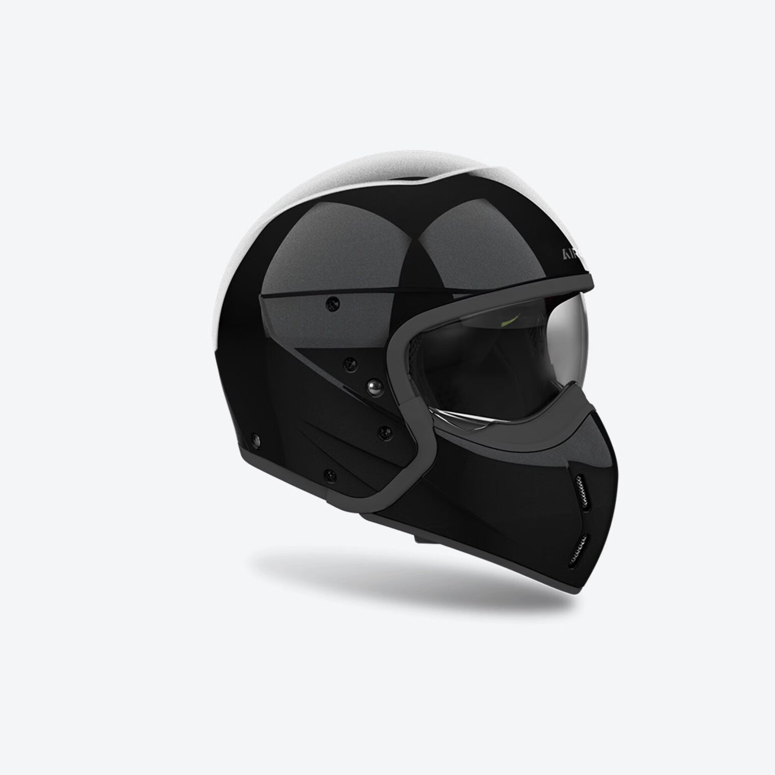 AIROH J110 COLOR BLACK GLITTER HELMET