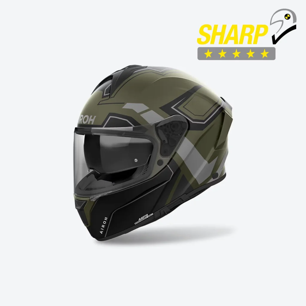 AIROH SPARK 2 DART GREEN MATT HELMET