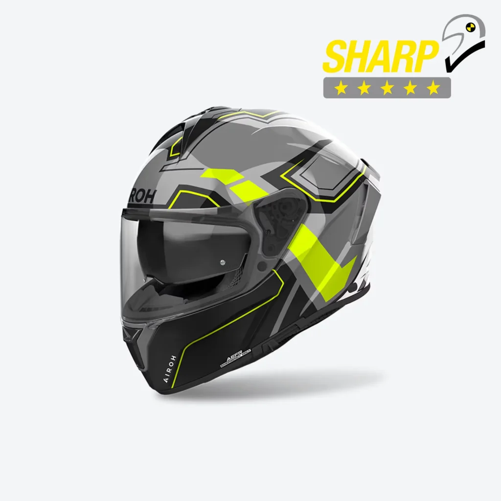 AIROH SPARK 2 DART YELLOW HELMET