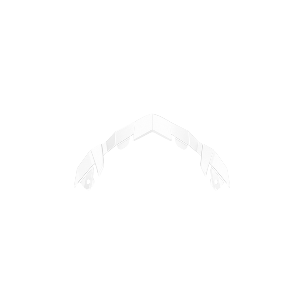 Extended peak white aviator ace 2