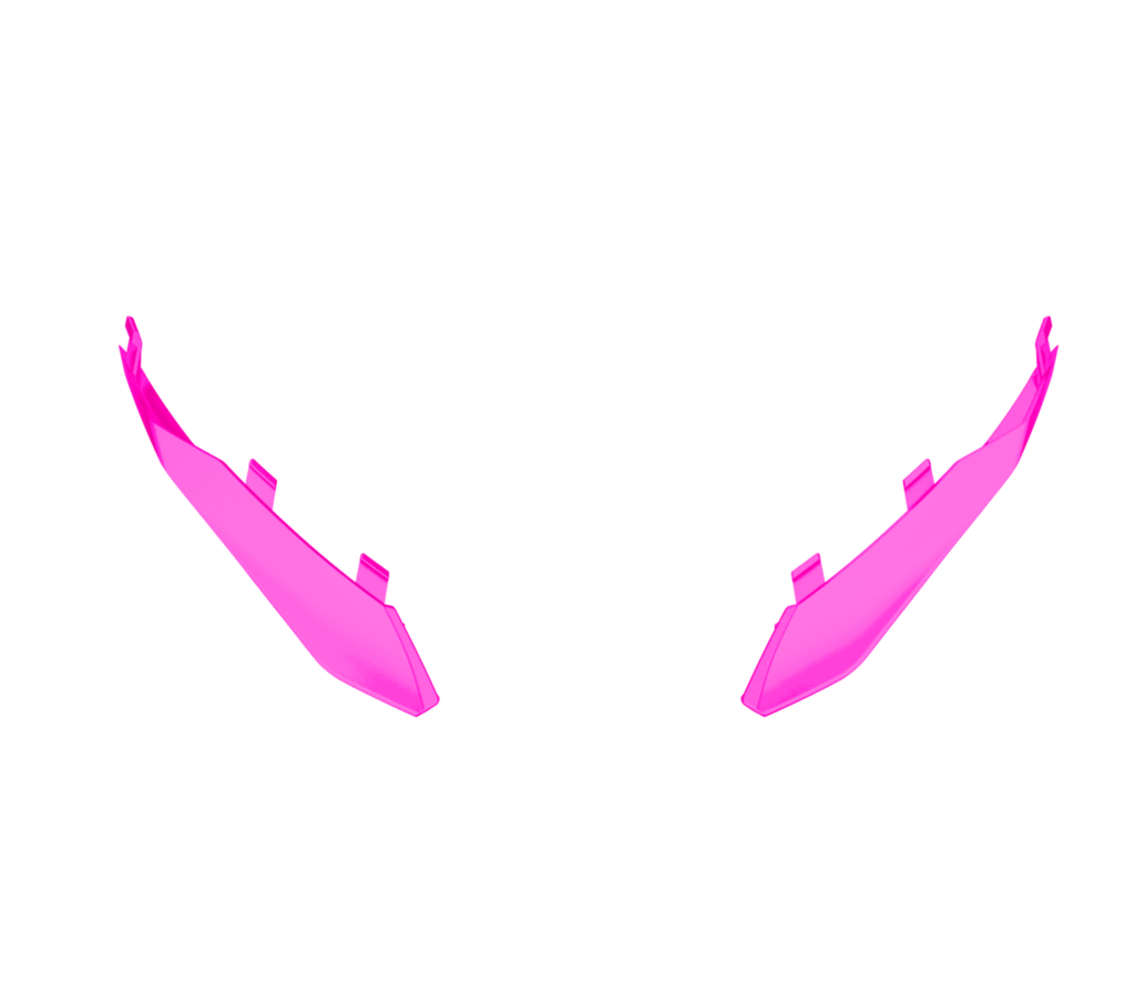 TWIST 3 REAR SPOILERS PINK MATT