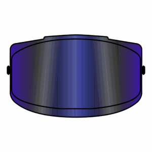 blue-mirrored