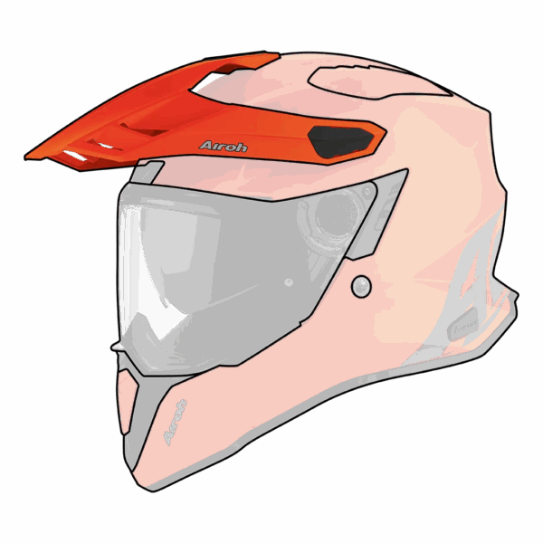 Commander peak orange fluo matt Color