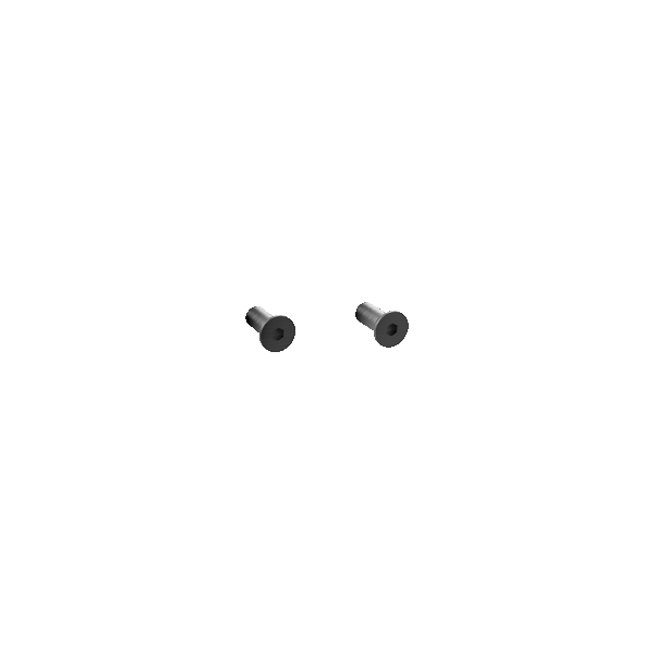 Aviator 3 chin vents screws