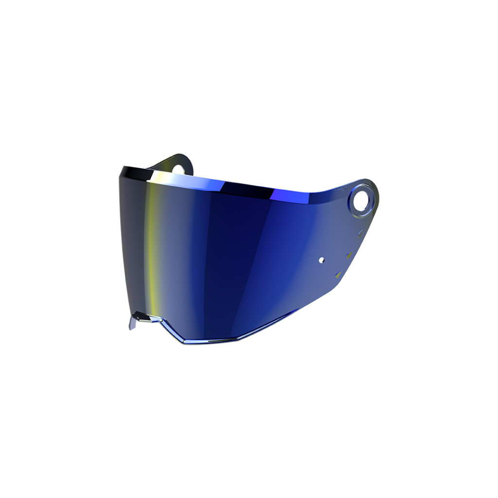 Visor commander 2 blue mirrored - Blue mirrored