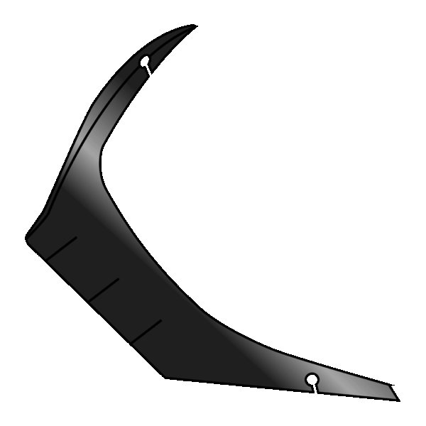 Gp 550 s rear spoiler