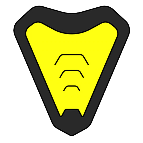 Commander kit chin vent Yellow gloss