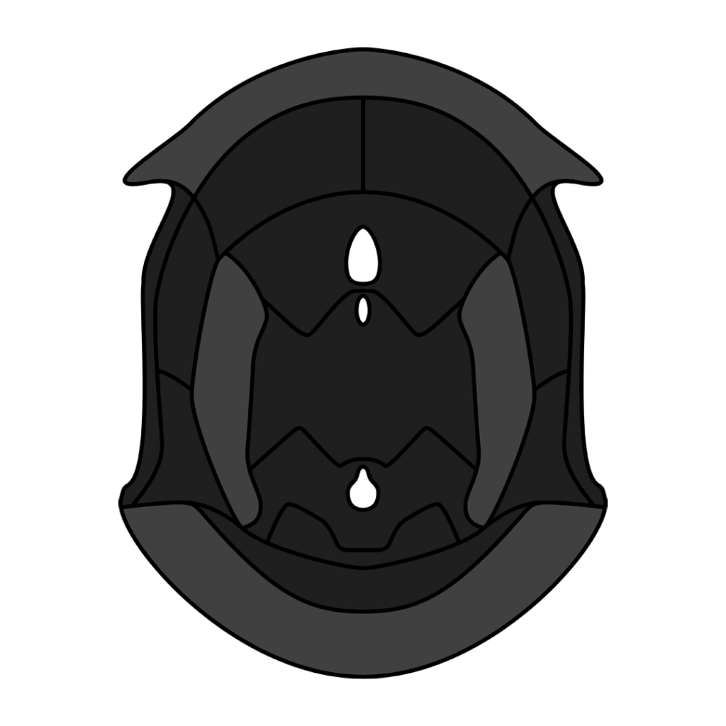 Spark crown padding