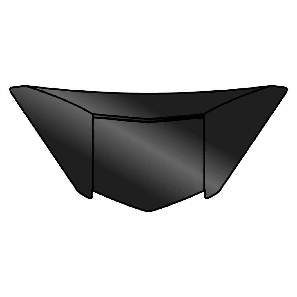 Spark chin vent