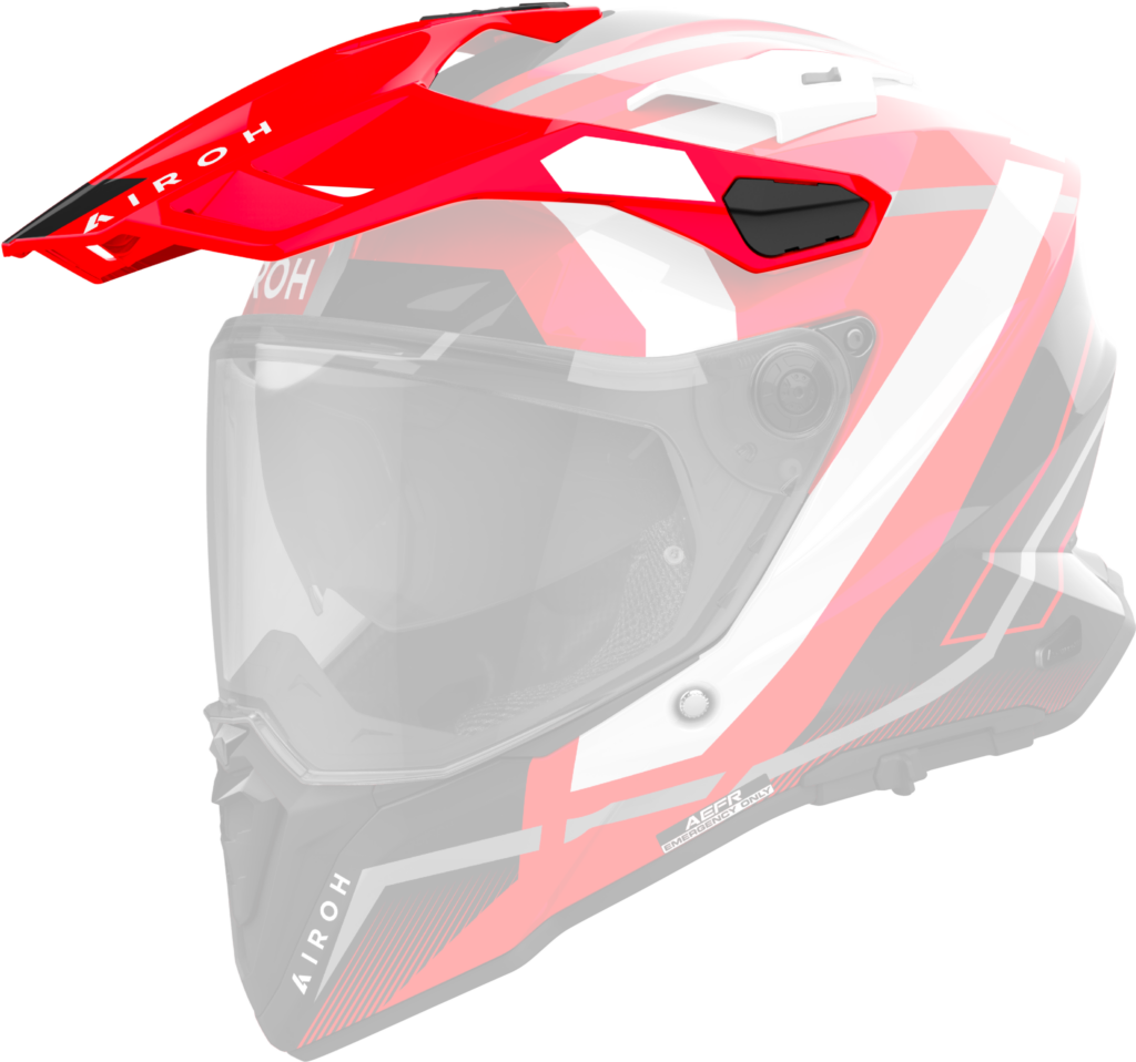 COMMANDER 2 PEAK MAVICK RED GLOSS