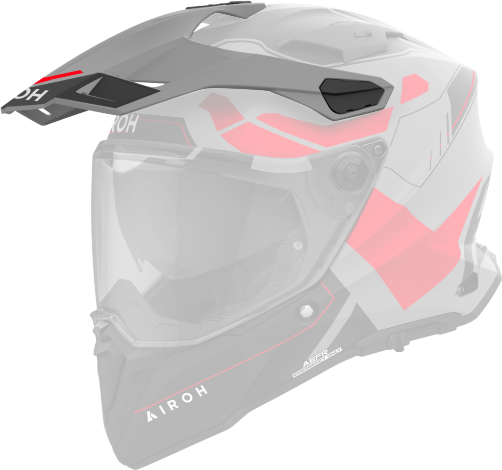 COMMANDER 2 PEAK REVEAL RED FLUO MATT