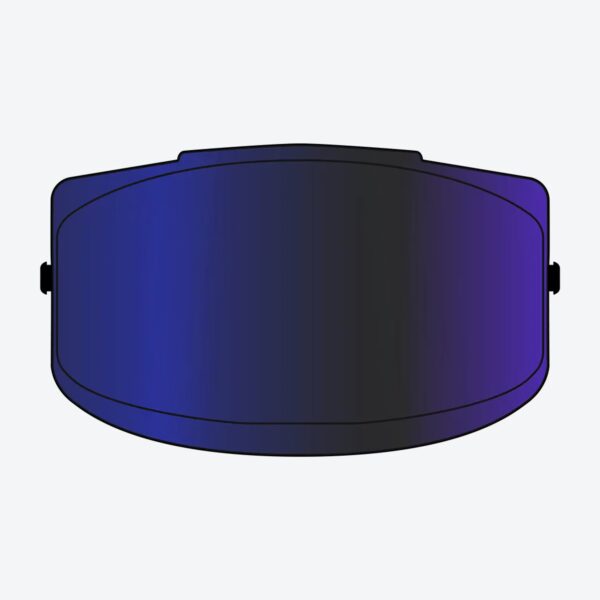 GP550S-GP500 VISOR BLUE MIRRORED