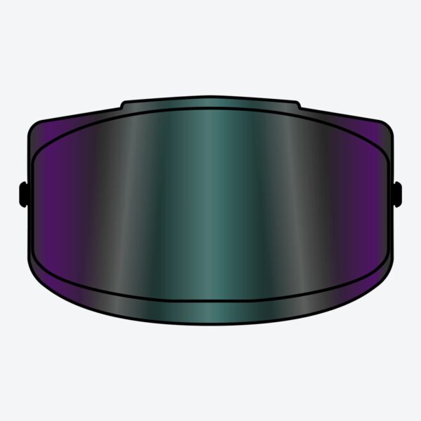GP550S-GP500 VISOR IRIDIUM MIRRORED