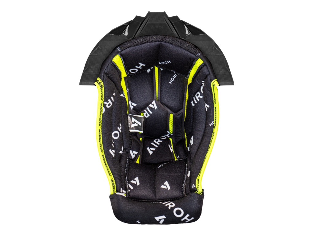 TWIST 3 CROWN PADDING BLACK/WHITE with BLACK SUPPORT