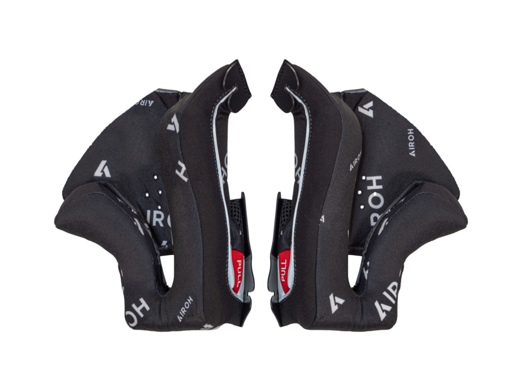 TWIST 3 CHEEK PADS BLACK/WHITE