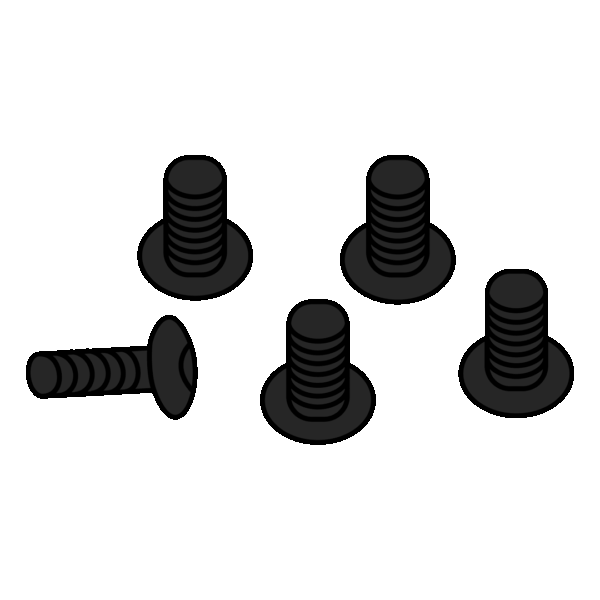 Mathisse chin guard screws
