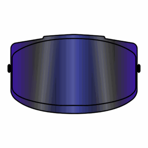 blue-mirrored
