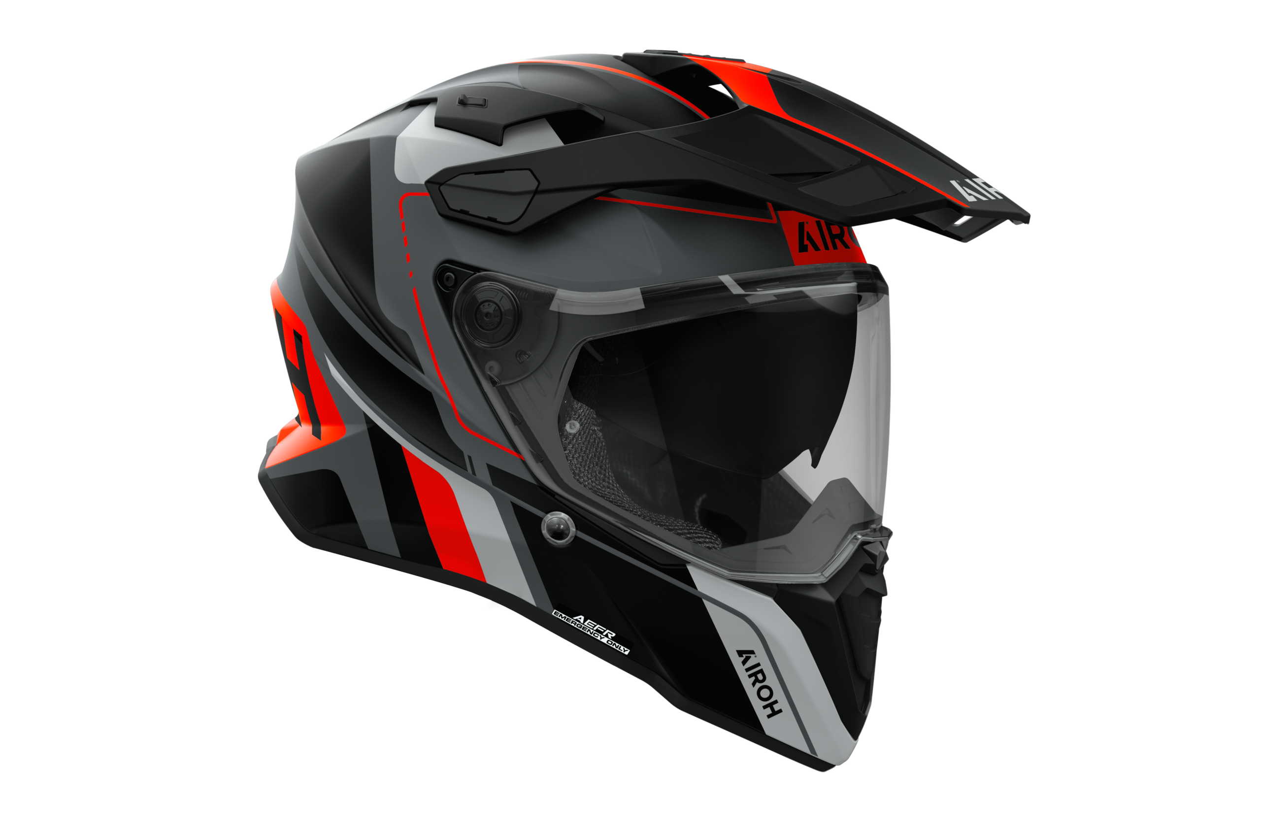 AIROH COMMANDER 2 SKIP ORANGE MATT HELMET