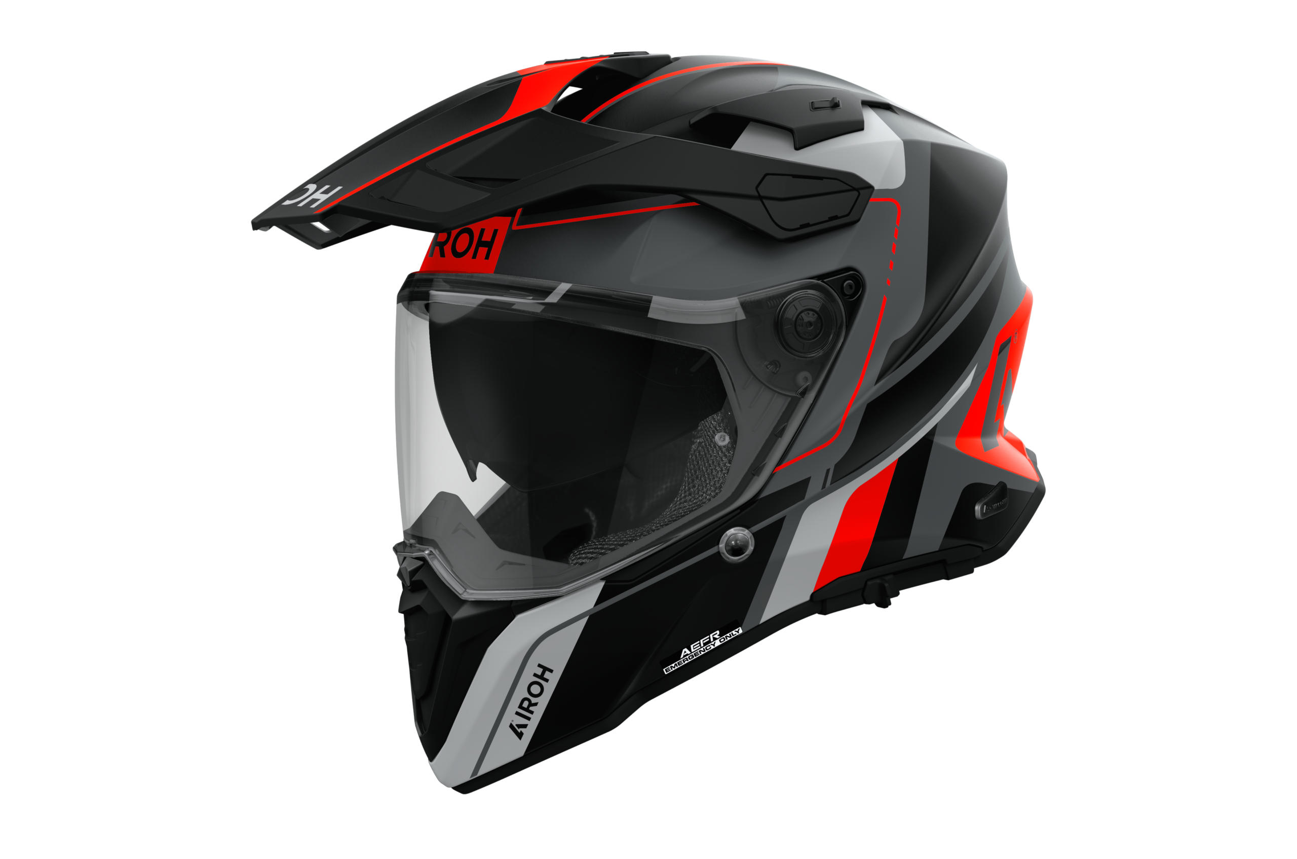 AIROH COMMANDER 2 SKIP ORANGE MATT HELMET