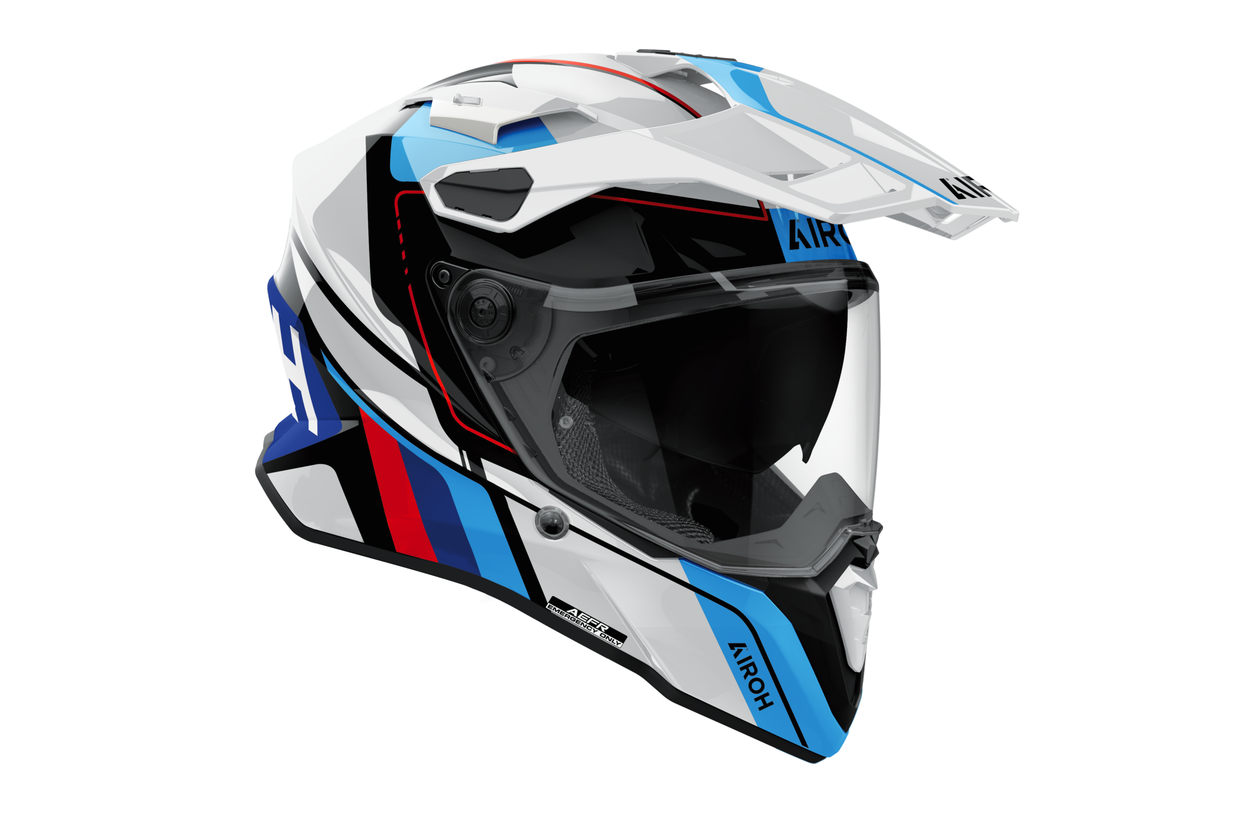 AIROH COMMANDER 2 SKIP WHITE HELMET
