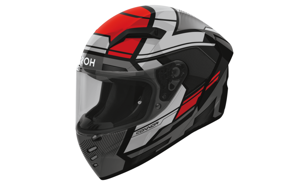 AIROH CONNOR EGO RED HELMET