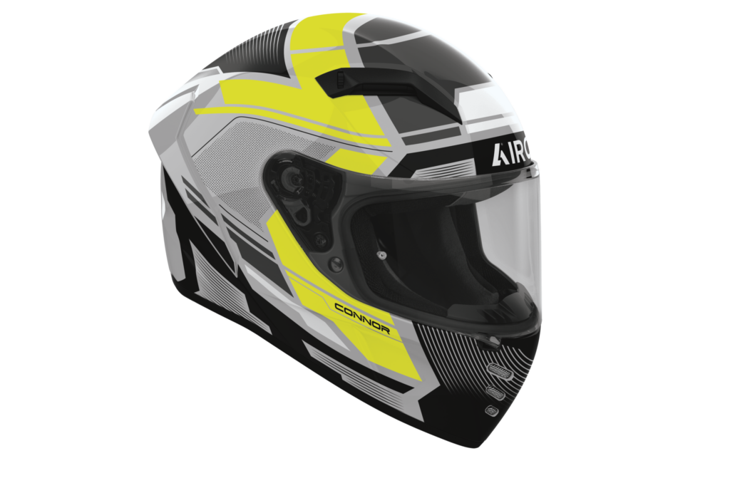 AIROH CONNOR EGO YELLOW HELMET