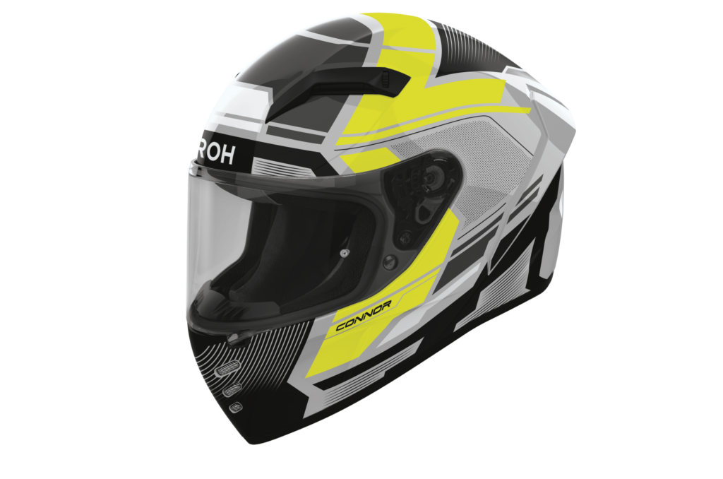AIROH CONNOR EGO YELLOW HELMET