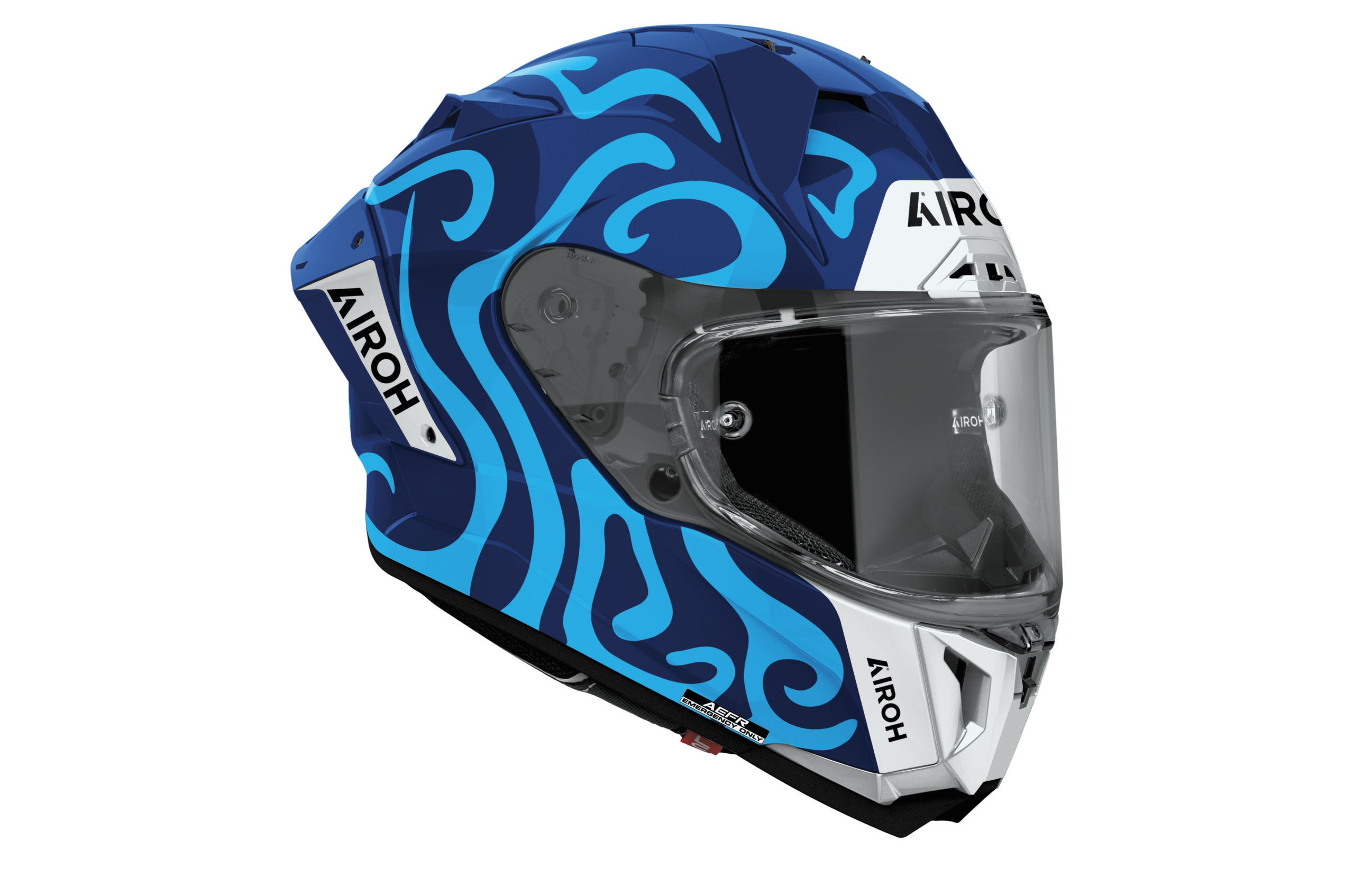 AIROH GP 800 SWAIN BLUE HELMET