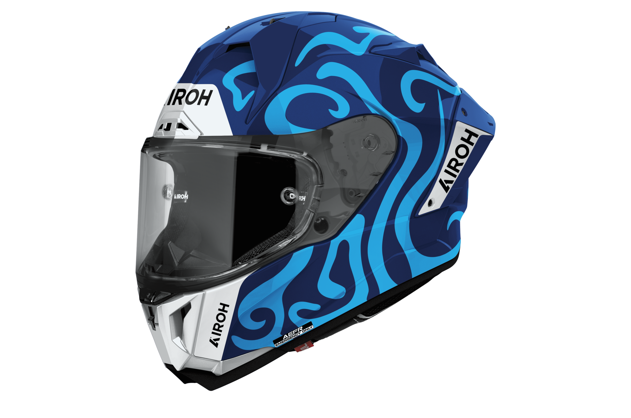 AIROH GP 800 SWAIN BLUE HELMET