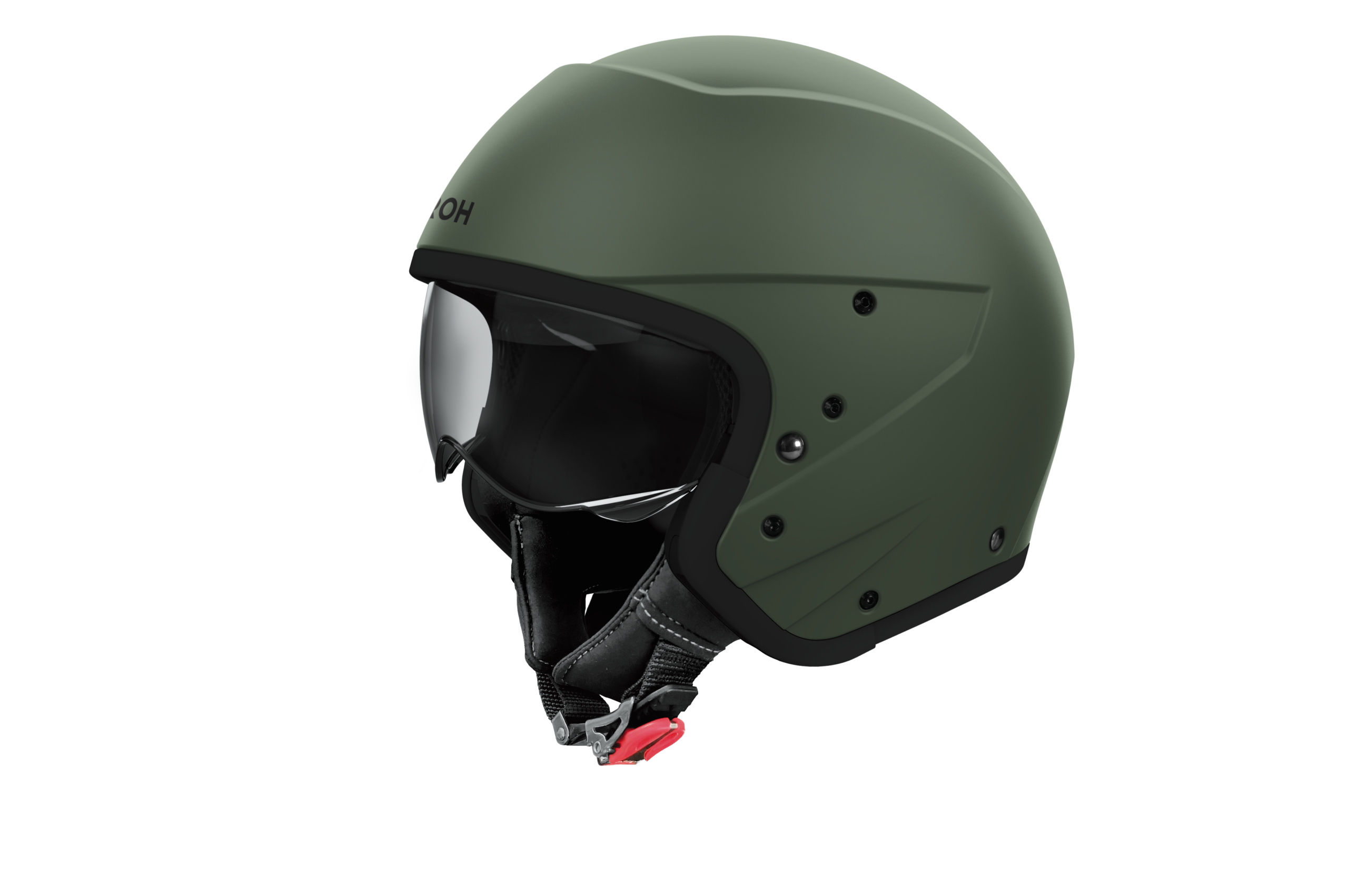 AIROH J110 MILITARY GREEN MATT HELMET