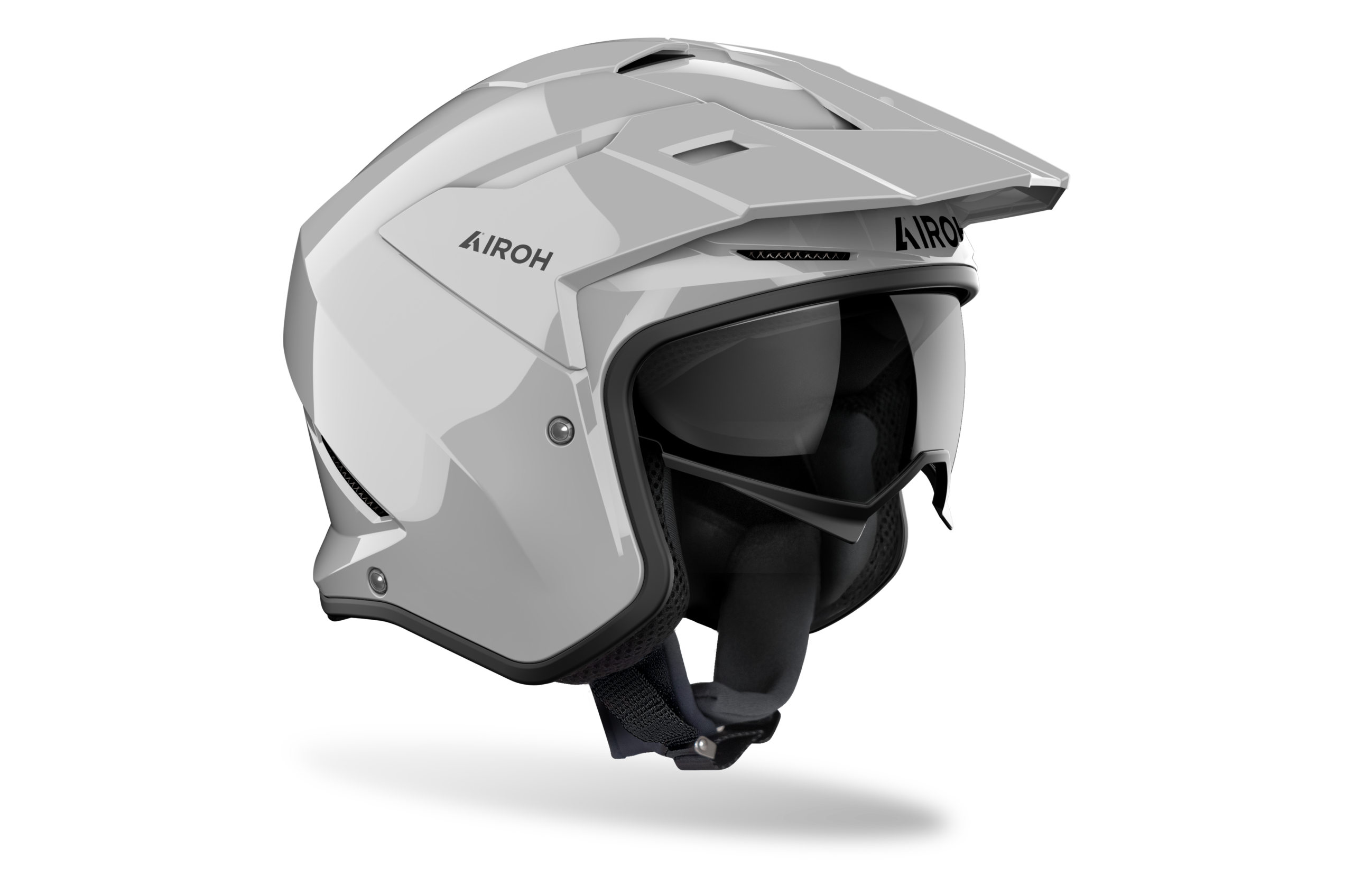 AIROH KOMBAKT COLOR CONCRETE GRAY HELMET