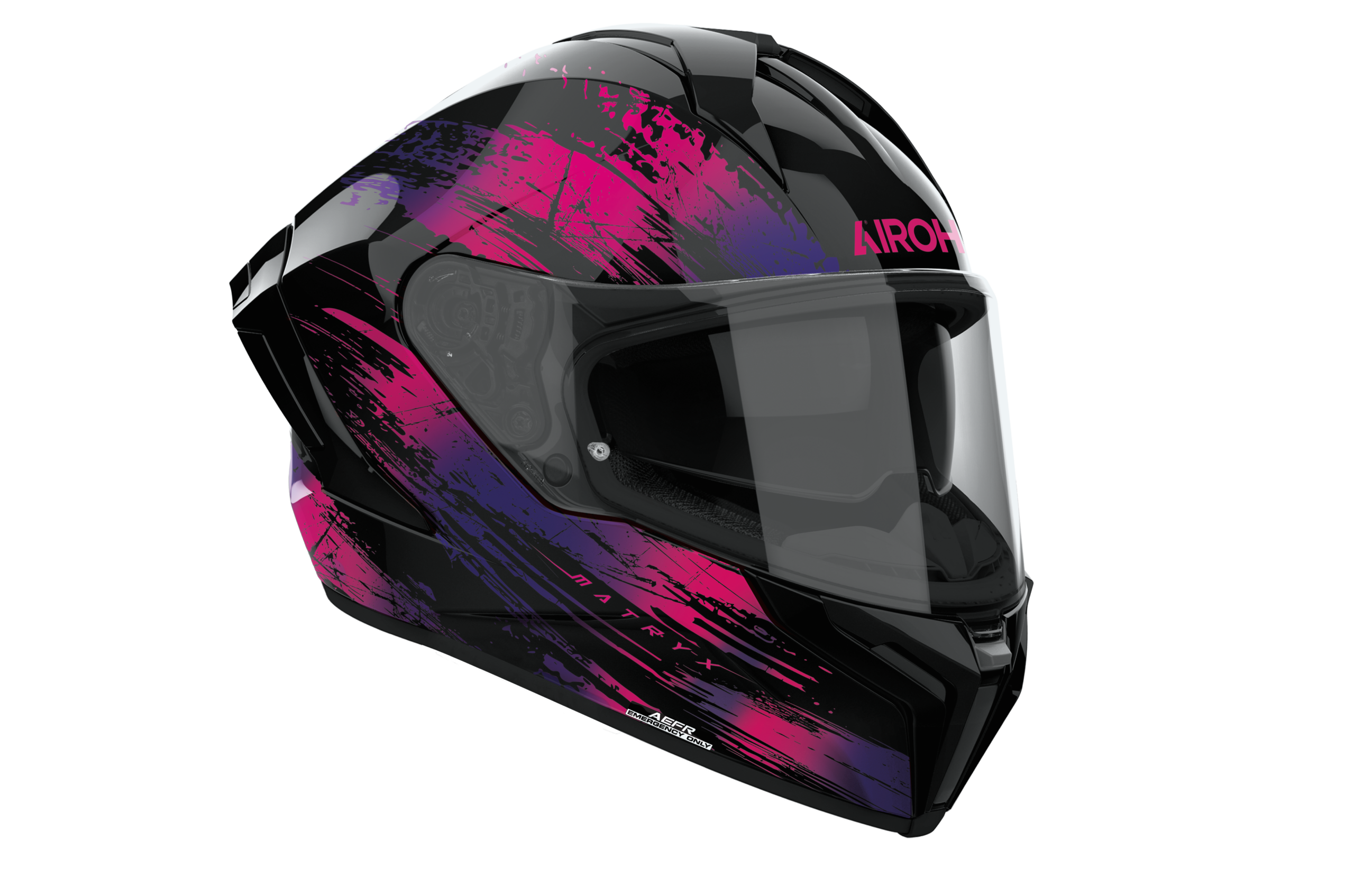 AIROH MATRYX REFLEX PURPLE HELMET