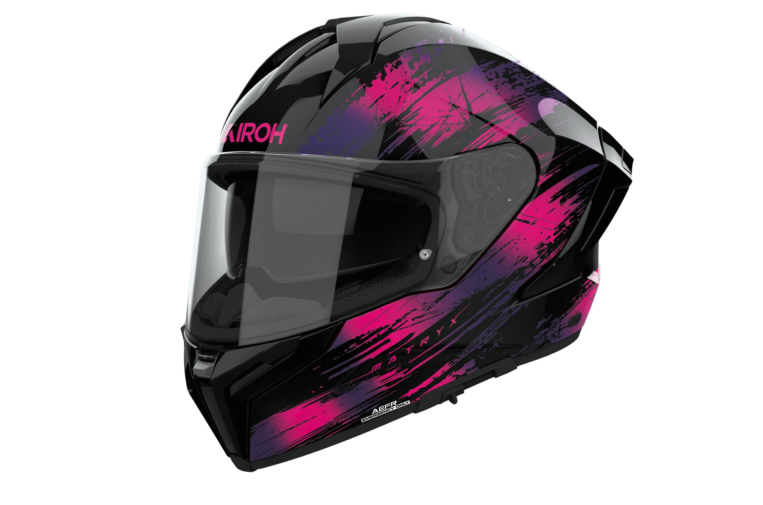 AIROH MATRYX REFLEX PURPLE HELMET