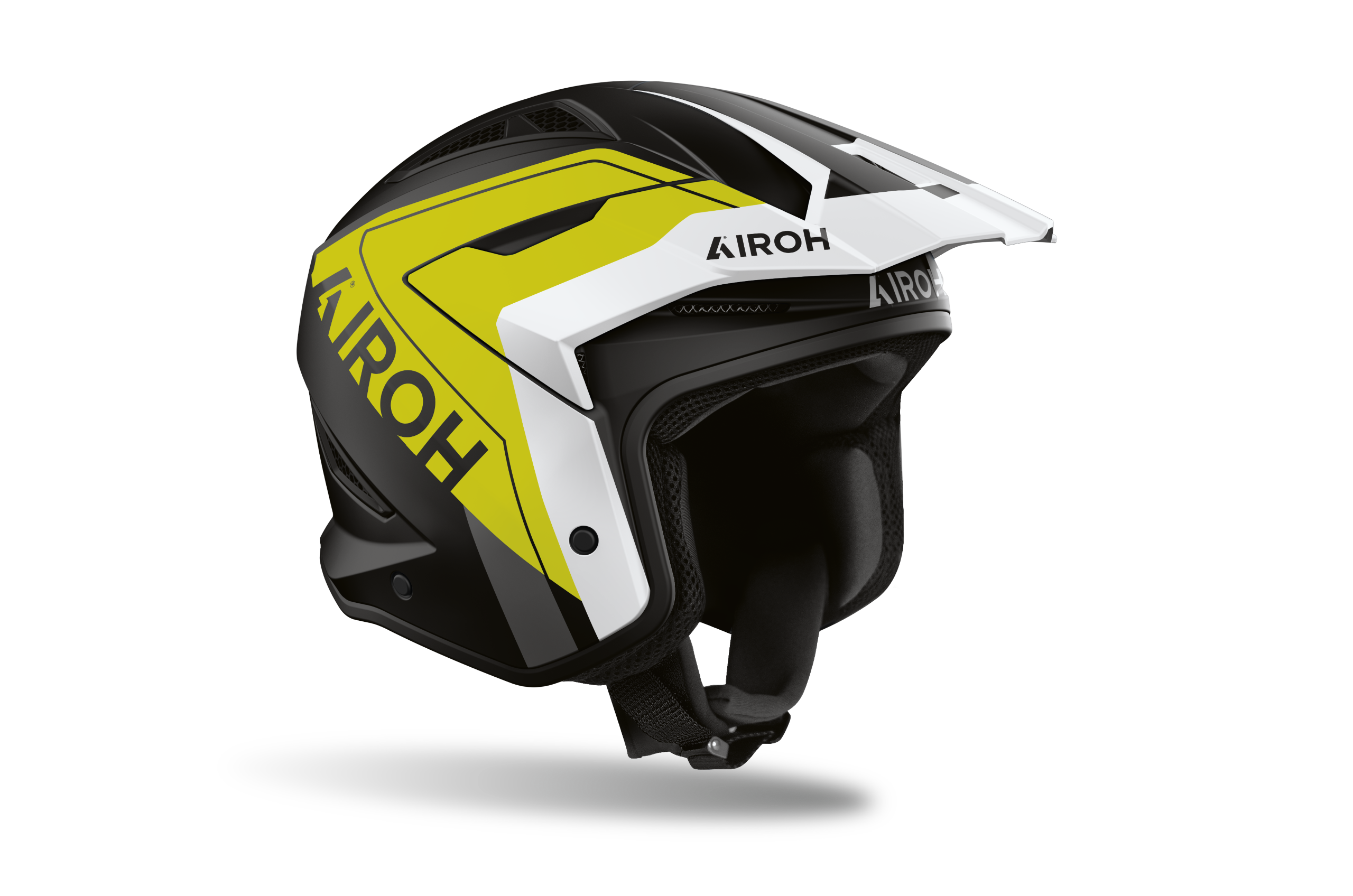 AIROH TRR 2 HUNT YELLOW MATT HELMET