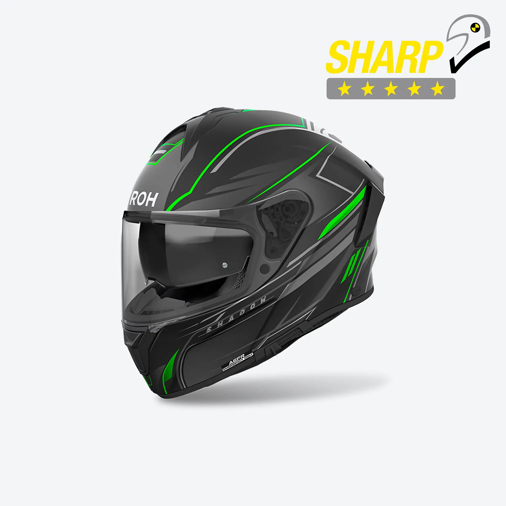 AIROH SPARK 2 SHADOW GREEN MATT HELMET
