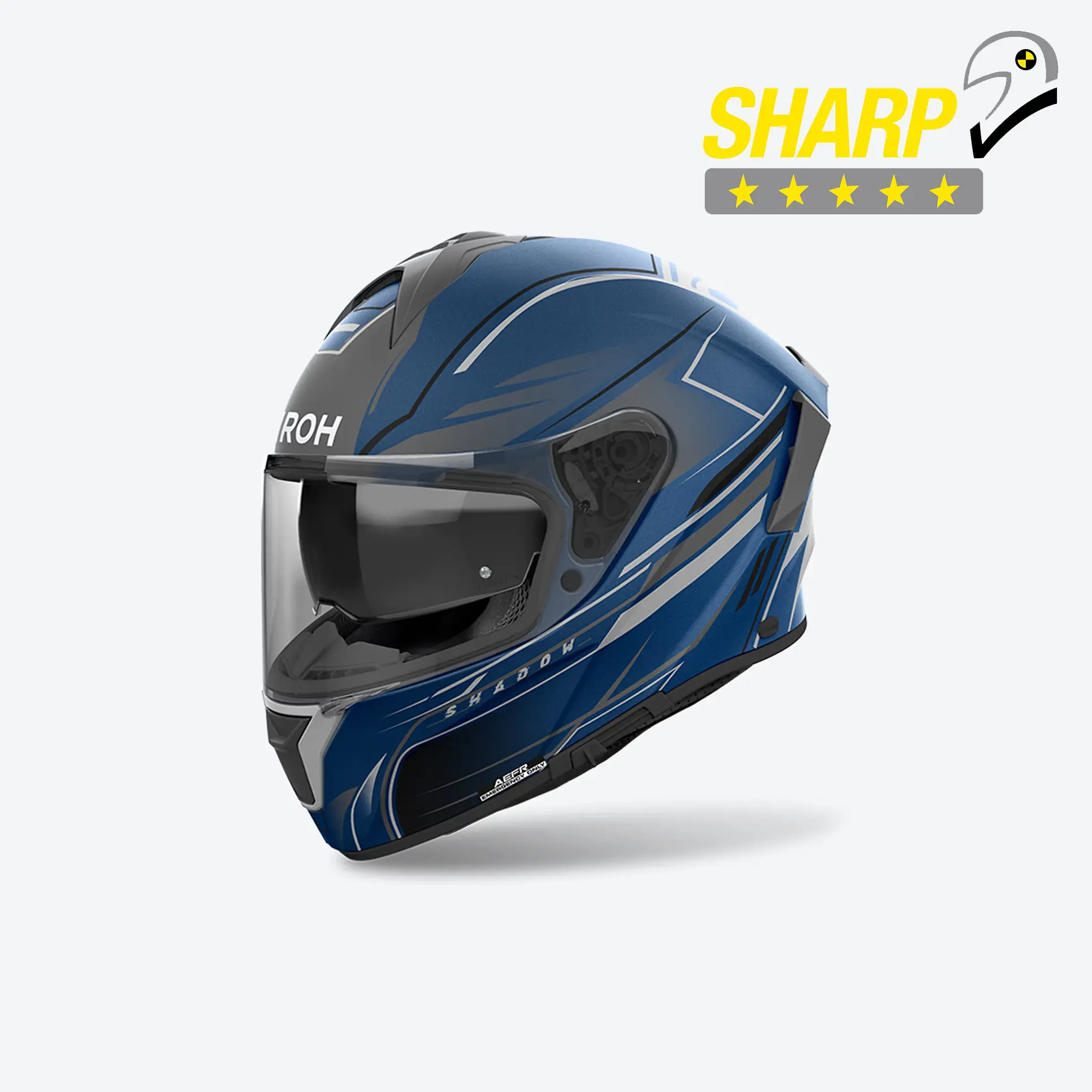 AIROH SPARK 2 SHADOW BLUE MATT HELMET