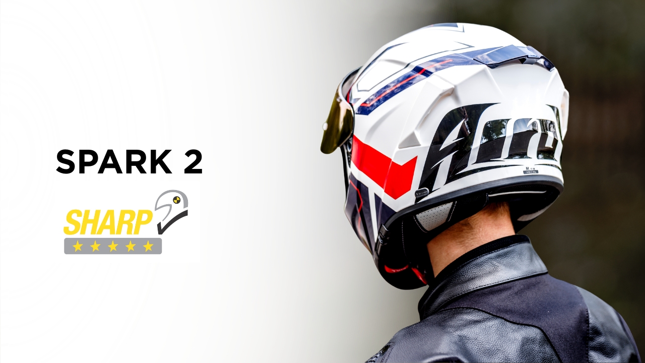 5-Star SHARP Motorcycle Helmet: Airoh Spark 2 Gets Top Score - Airoh